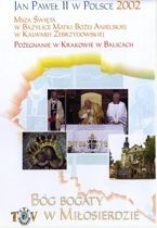 Jan Paweł II w Polsce 2002 r - POŻEGNANIE W KRAKOWIE BALICACH - DVD