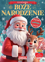 Kolorowanka z naklejkami Boże Narodzenie