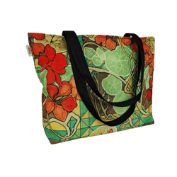 Duża torba. Nasturcje