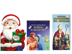 Zestaw świąteczny dla dzieci nr 4 (Opowiedz mi piękną historię... + czekalada + kolorowanka)