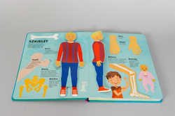 Człowiek od stóp do głów. Książka z ruchomymi elementami