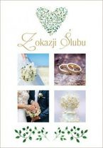 Karnet "Z okazji ślubu" (serce)