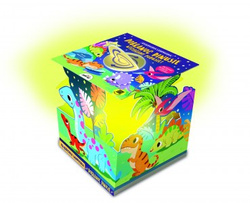 Dobranoc dinusie wyciągamy podusie! Książeczka lampeczka