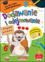 Dodawanie i odejmowanie - Kolorowanka z naklejkami