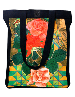 Torba na dobre zakupy - Róże
