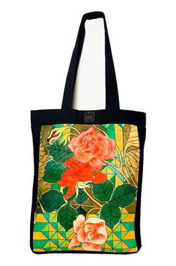 Torba na dobre zakupy - Róże