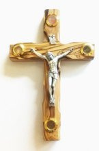 Krzyż wiszący z kapsułkami