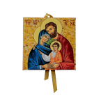 Św. Rodzina - płytka ceramiczna 10 x 10 cm