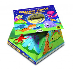 Dobranoc dinusie wyciągamy podusie! Książeczka lampeczka