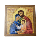 Św. Rodzina - płytka ceramiczna 18,5x18,5 cm