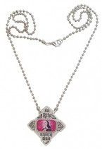 Medalion św. Rity z pobłogosławioną różą