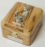 Etui na różaniec z wizerunkiem chłopca