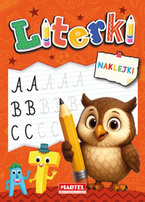 Literki - Kolorowanka z naklejkami